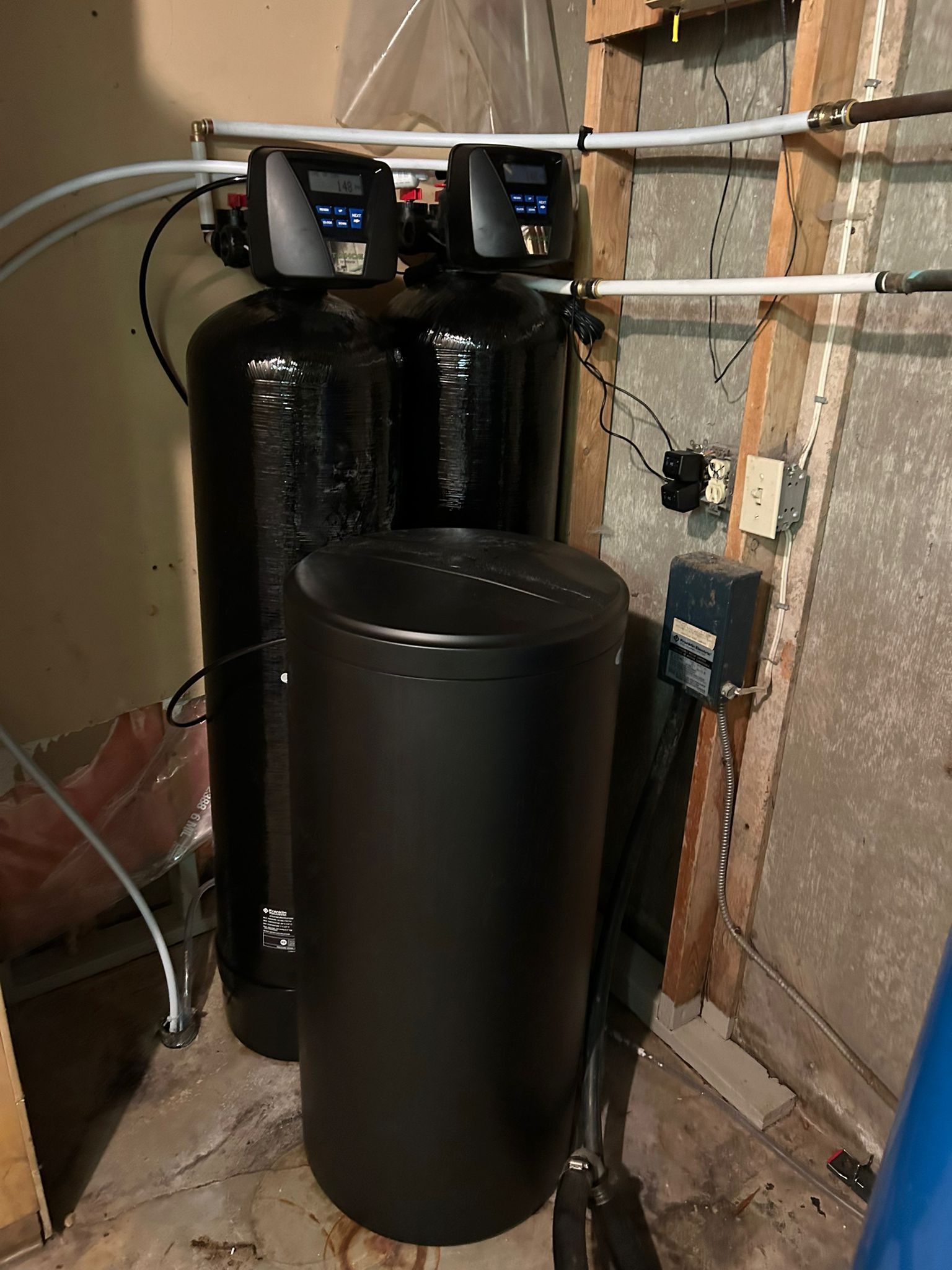 Iron Filter installation photo