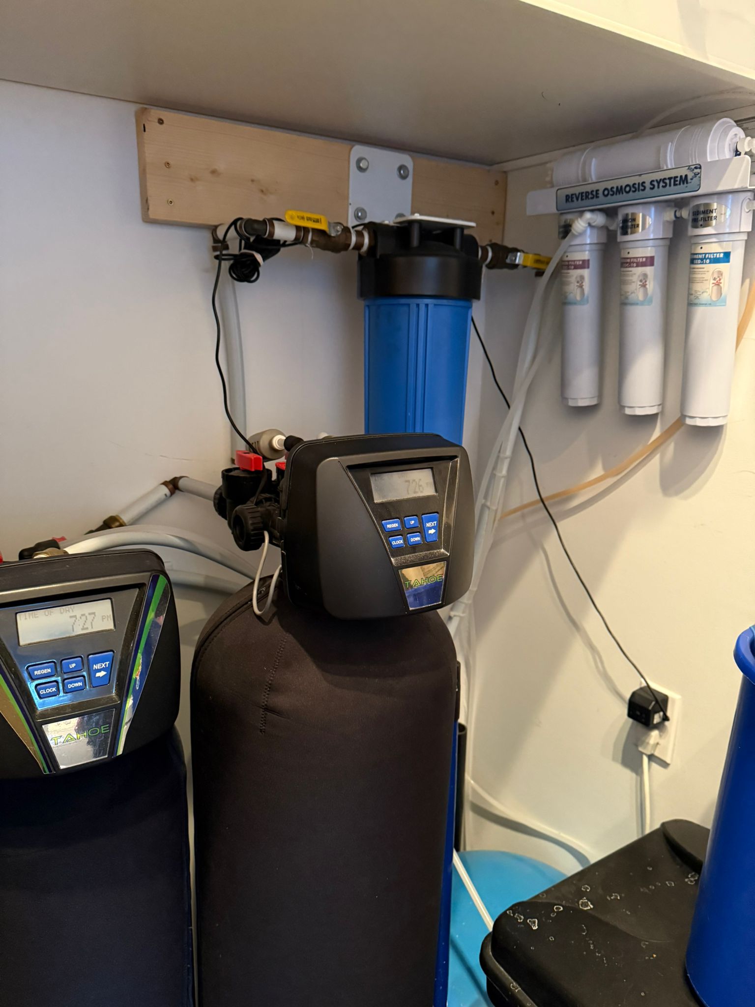 Reverse Osmosis installation photo