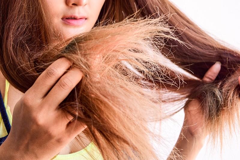 Dry skin and irritation caused by hard water